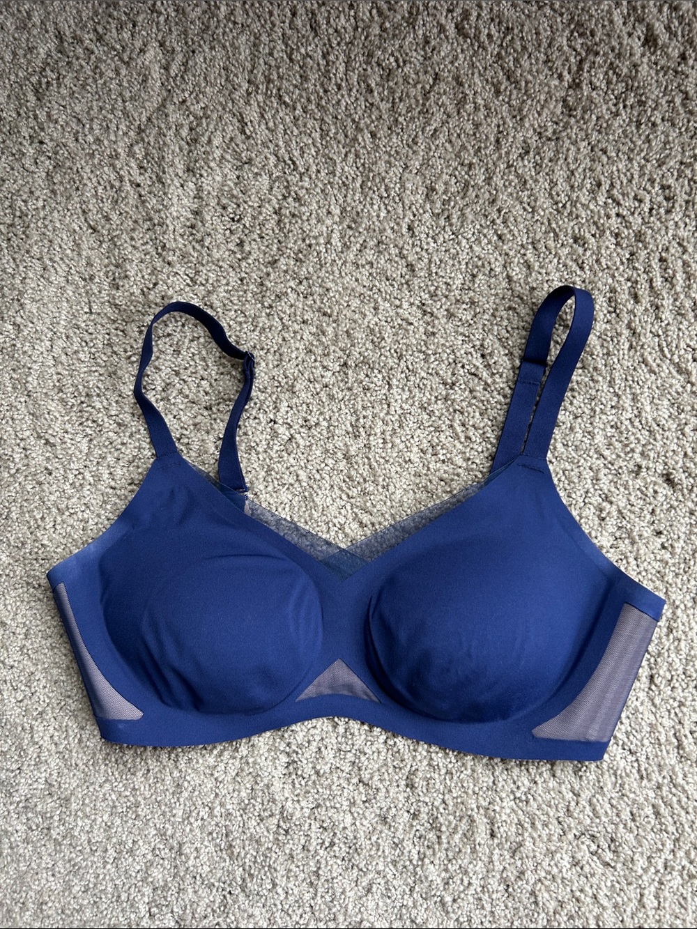 Honeylove Smooth Wireless Bra in Navy